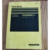 KOMATSU HYDRAULIC EXCAVATOR PC228USLC-10 PARTS BOOK SER # 1001 AND UP