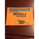 Komatsu Operation &amp; Maintenance Manual for D355A-3 Bulldozer